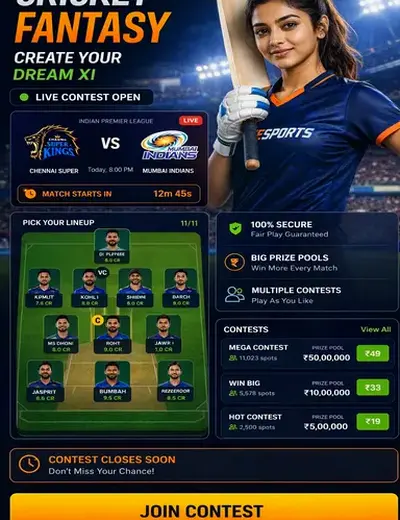 Ganhabet88 (ganhabet 88) fantasy cricket & matchday visual 3